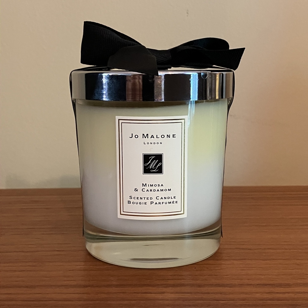 Jo Malone White Candle with Black Ribbon